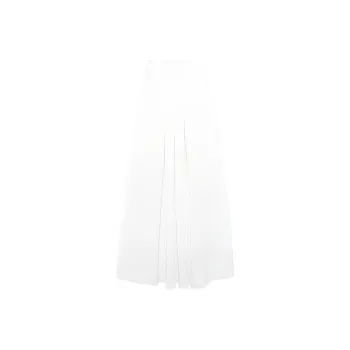 MEIYANG Casual Long Skirts Women's White