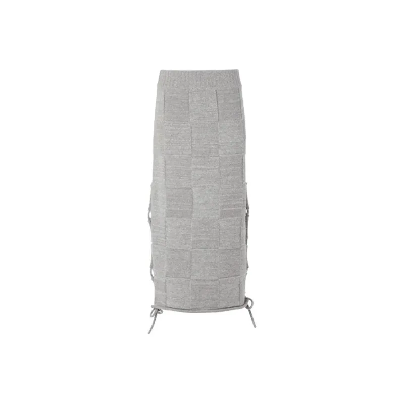 VVNK JANE PLUS SS24 Casual Long Skirts Women's Dark Gray-0