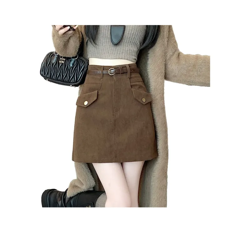 MM Casual Short Skirts For Fall And Winter Women's-13