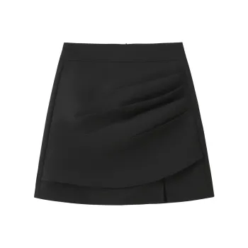 0571 Family Casual Short Skirts Women's Black