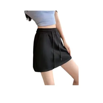 Flowers In Water Casual Short Skirts Women's