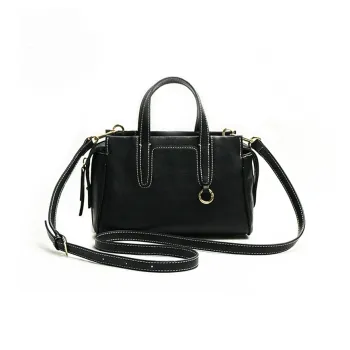 TUCANO PU One Shoulder Handbag Regular Women's Black