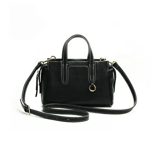 TUCANO PU One Shoulder Handbag Regular Women's Black