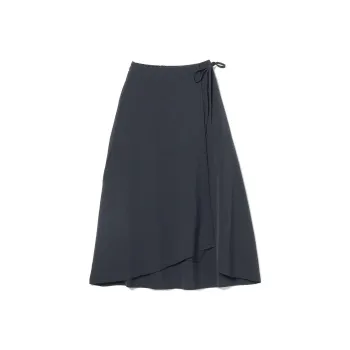 Beams Casual Long Skirts Women's Marine Blue