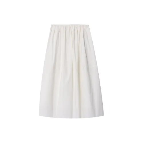 CHARM PICK Casual Long Skirts Women's White