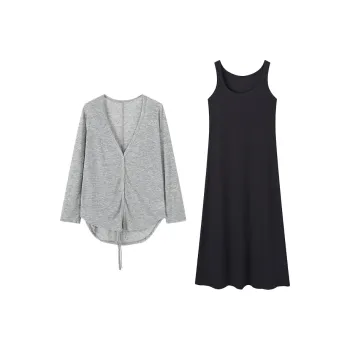 BASIC HOUSE Two Piece Skirt Sets Women's