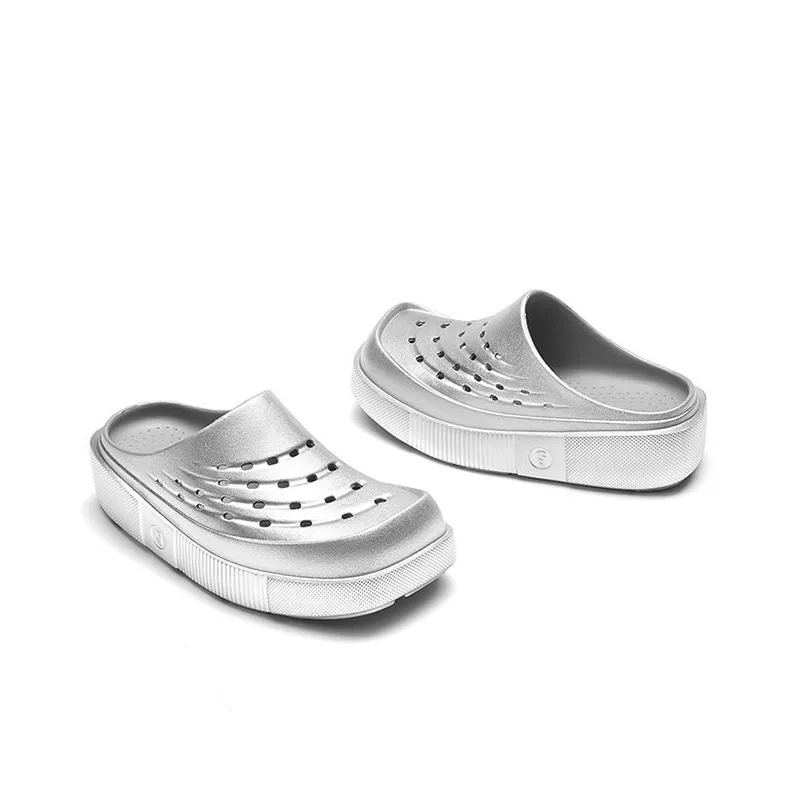 GONGJI Strange Nebula Clogs Unisex Silver-2