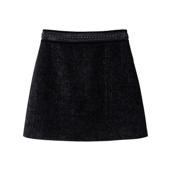 Cypress House Casual Short Skirts Women's Black