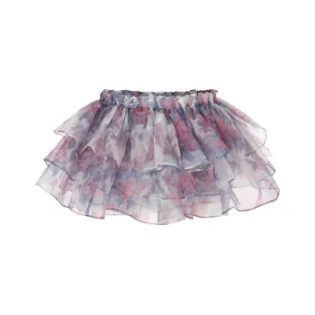 Selkie Collection SS24 Swim Dresses & Skirts Women's Light Apricot Base With Dazzling Macaron Print