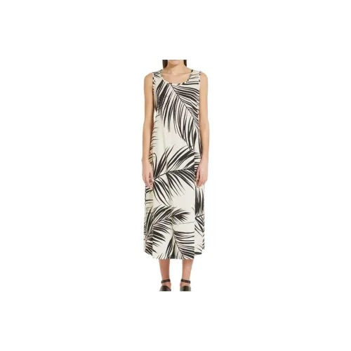MaxMara Studio Sleeveless Dresses Women's Black/White