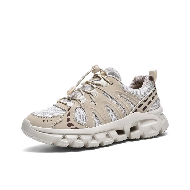 XIMO BULL Low Top Casual Shoes Unisex Ecru-1
