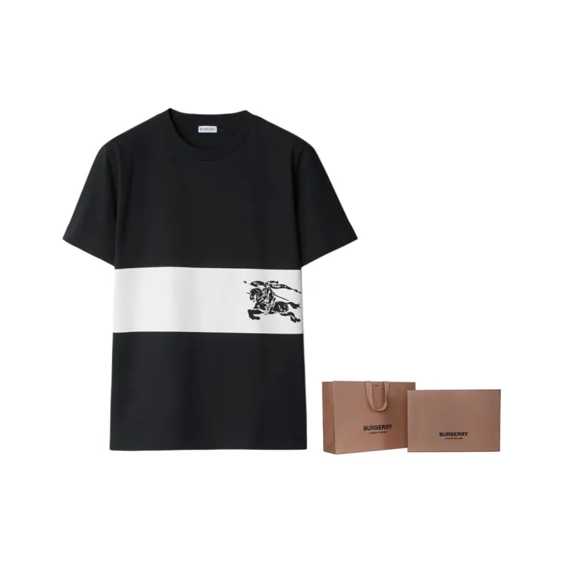 Burberry EKD-print Cotton T-shirt-6