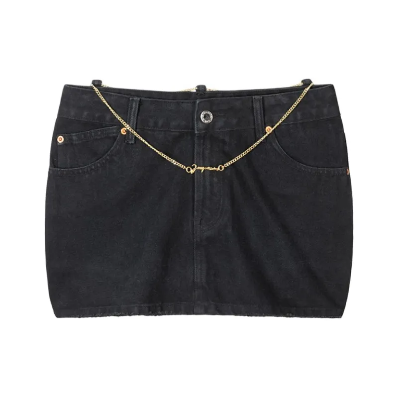 FORNI Denim Short Skirts Women's-1