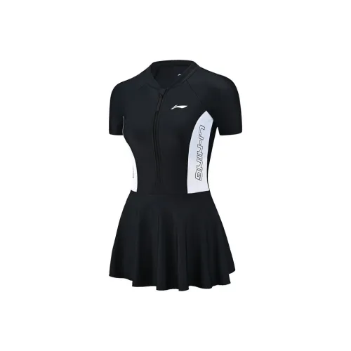 LiNing One piece Swimsuit Women's Black