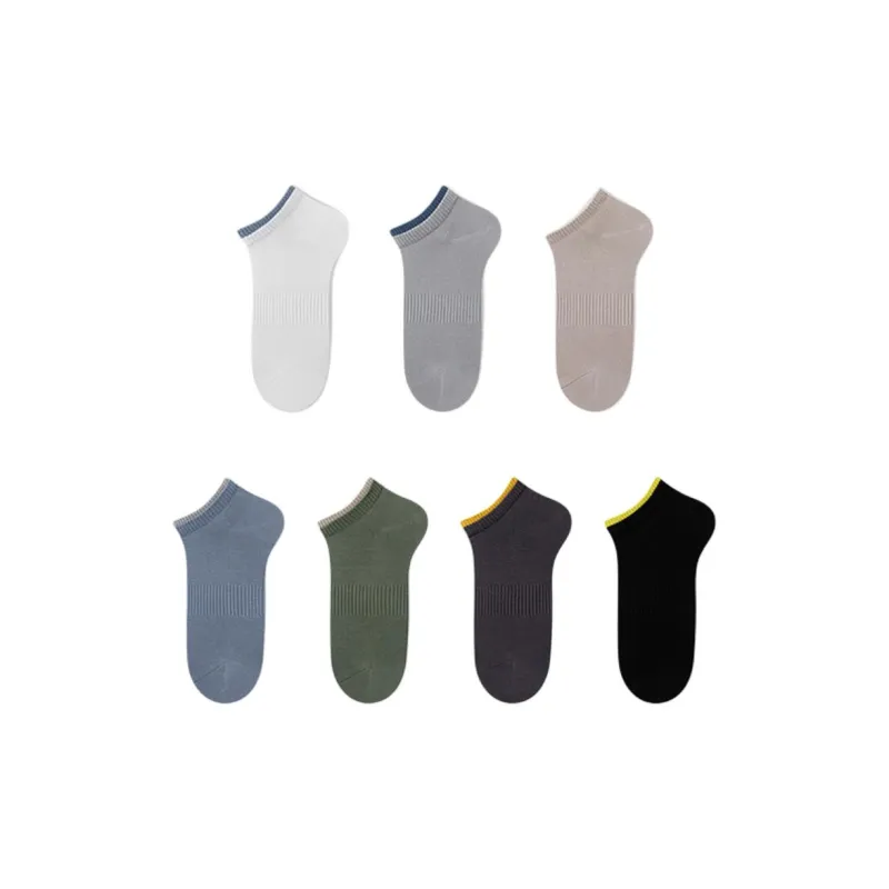 LUYOUYE No Show Socks Men's 7 Pack-0