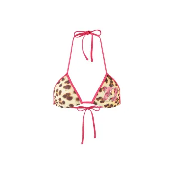 I.AM.GIA CORDELIA BIKINI TOP Bikini Women's Leopard/Leopard Pattern