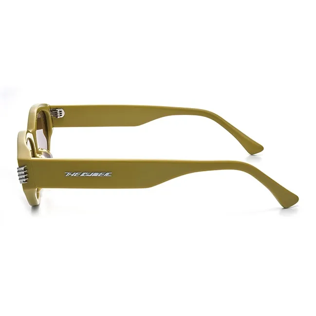 THE OWNER Plate Frame Sunglasses Unisex-17