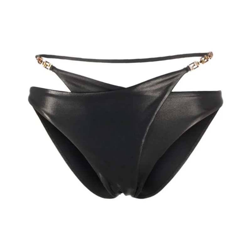 VERSACE Greca detailed Layered Bikini Bottom-0