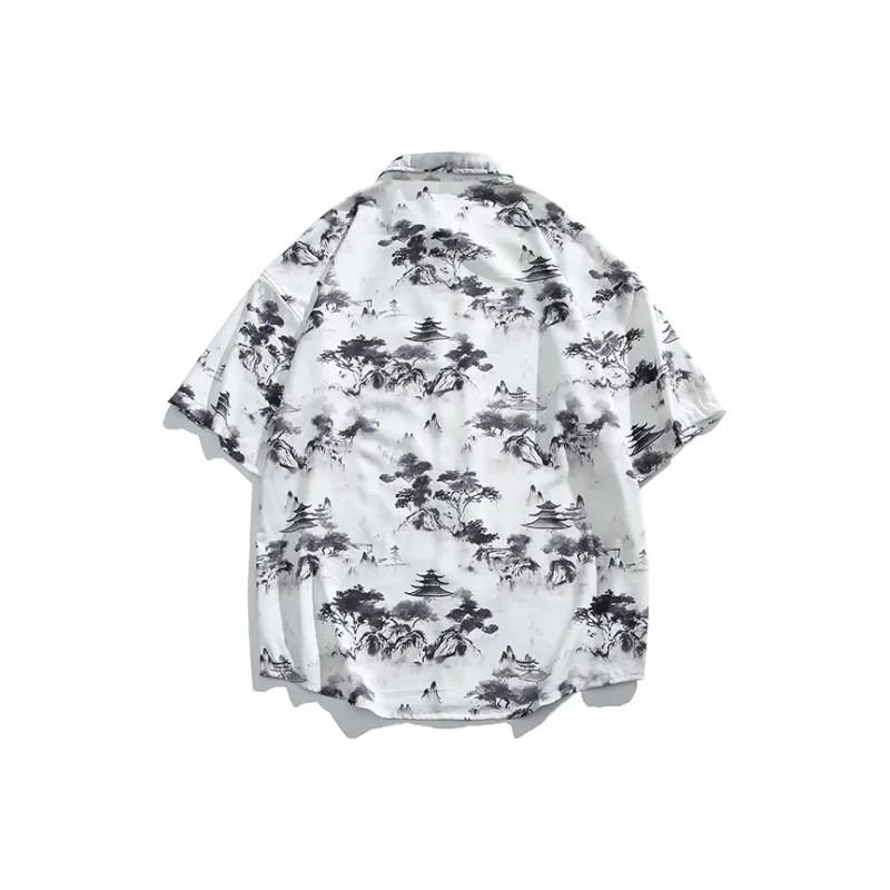 SIL VITIN Shirts Unisex Pagoda Pine-1