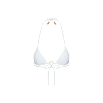PRINCESS POLLY NAPLES RING TRIANGLE BIKINI TOP Bikini Women's White/White