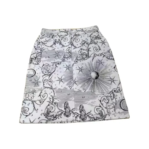HERMES Casual Short Skirts Women's White