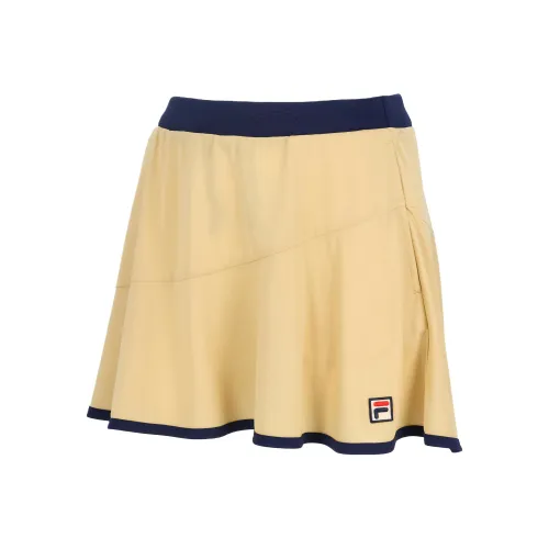 FILA Casual Short Skirts Women's Beige