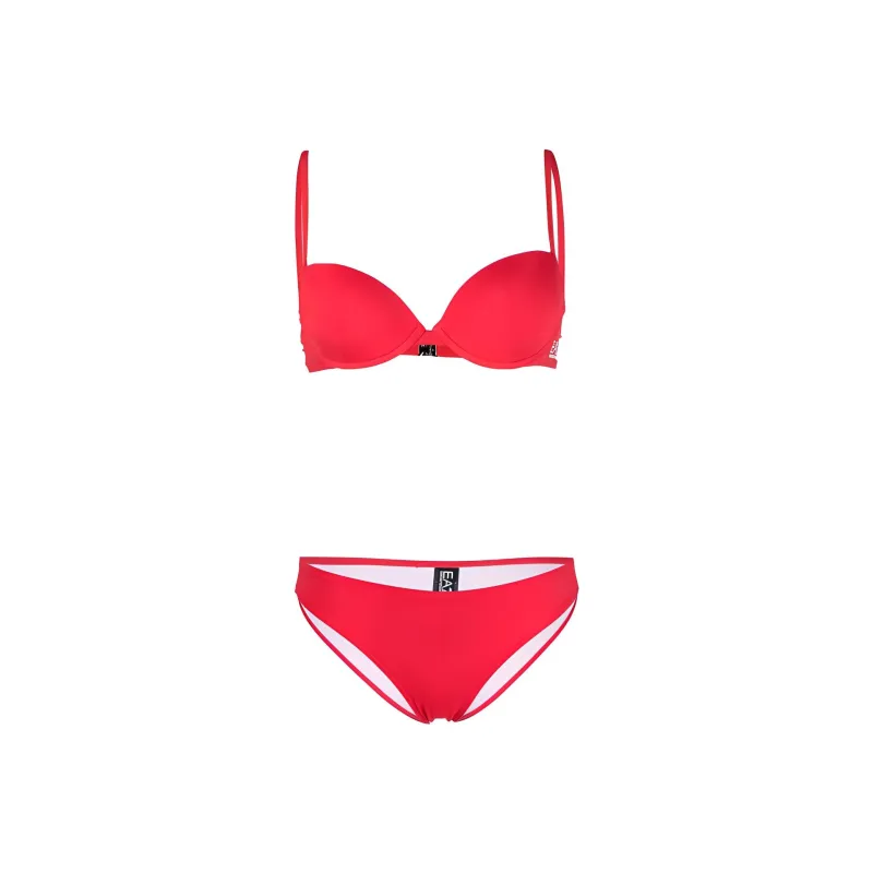 Ea7 EMPORIO ARMANI Logo print Bikini Set-0