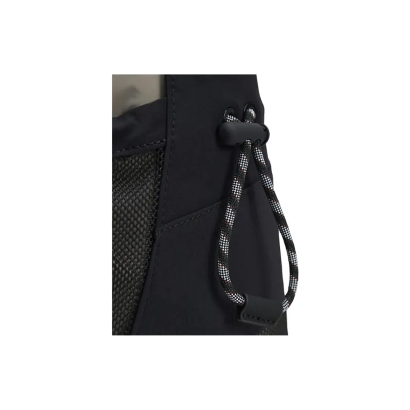URBAN REVIVO Fabric Sling Bag Men's Black-6