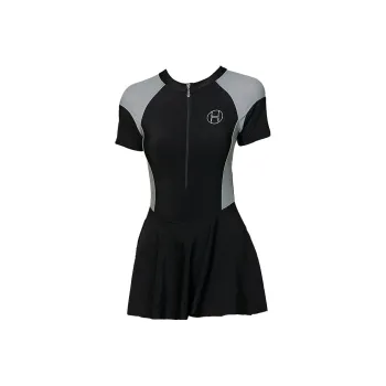 Hao Zhilang One-Piece Swimsuits Women's Black