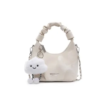 TOUTSEUL YOLO PU Handbag Women's Ecru/Black/Pink/Coffee