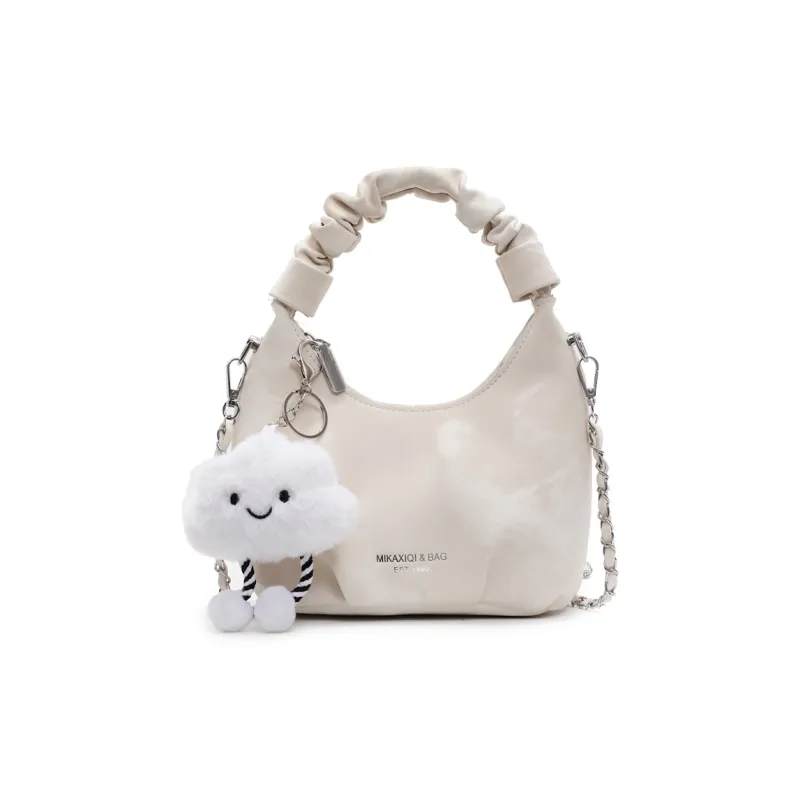 TOUTSEUL YOLO PU Handbag Women's Ecru/Black/Pink/Coffee-0
