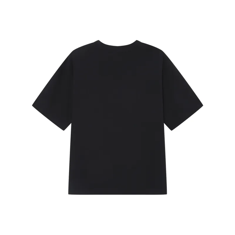 Cabbeen T Shirts Men Coal Black-1