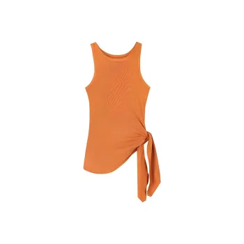 DOKZB Tank Tops Women's Orange