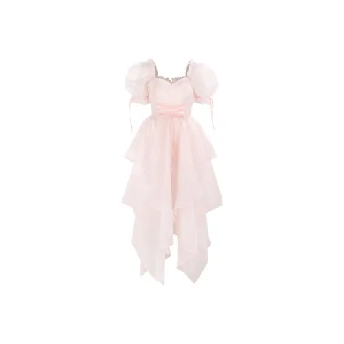 Selkie Collection Evening Dress Women's Brace Pink