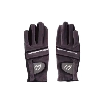 MASTER BUNNY EDITION Polyester, Wool, Synthetic Leather Gloves Unisex Black