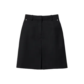 CALVIN KLEIN Casual Short Skirts Women's Space Black