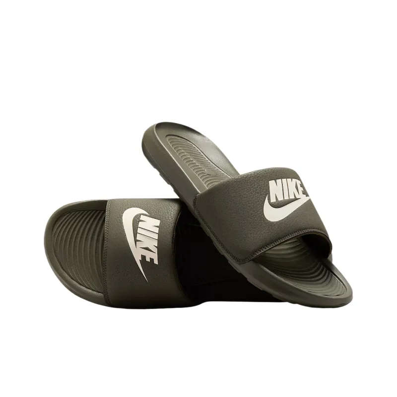 Nike Victori One Slip Resistant Slide Slippers Men's Army Green-3