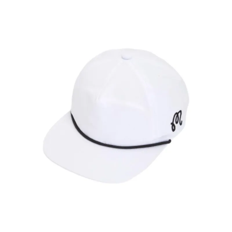 Malbon Golf Baseball Caps Unisex White-0