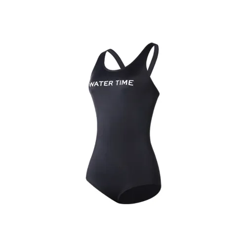 Watertime One piece Swimsuit Women's Obsidian Black
