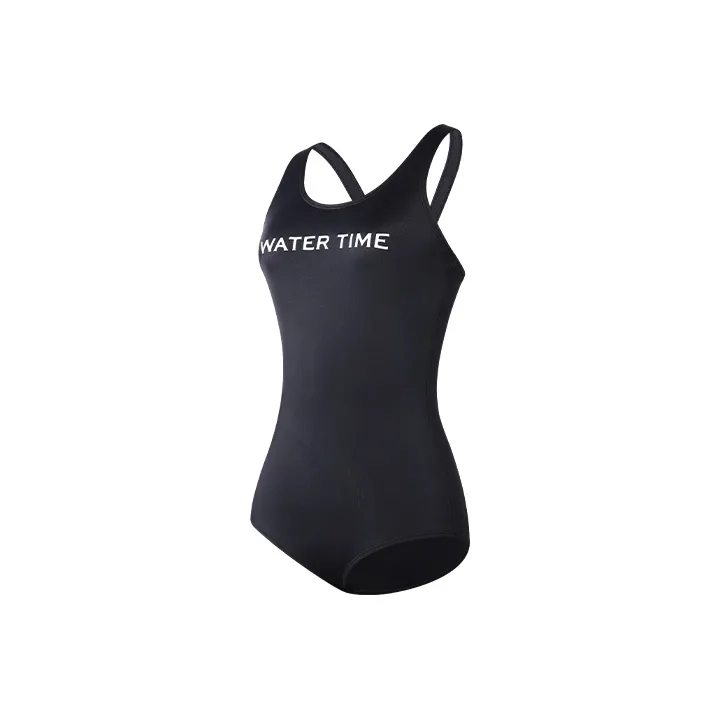 Watertime One piece Swimsuit Women's Obsidian Black-0