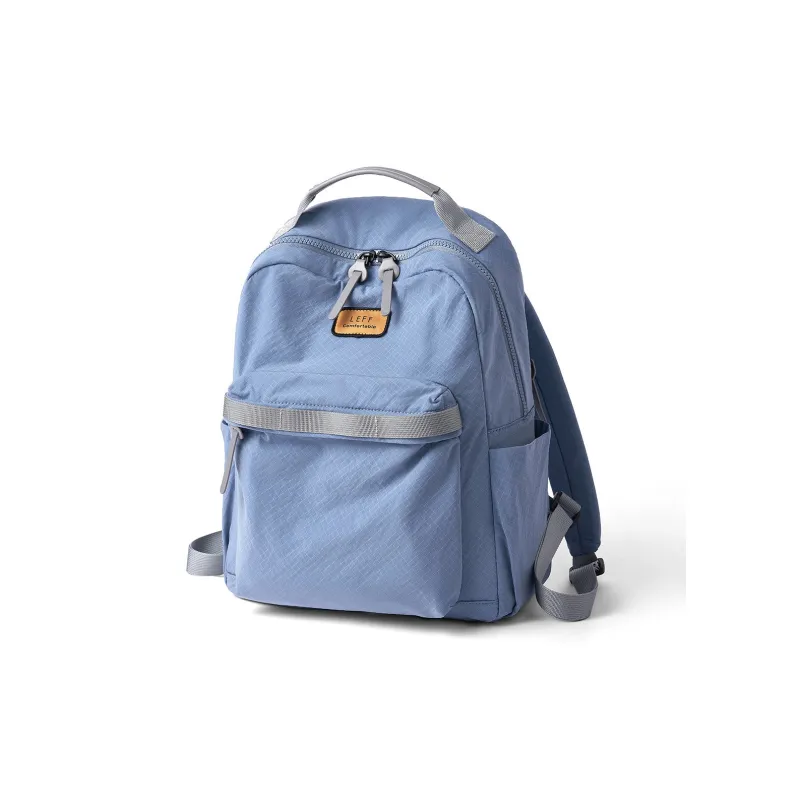 LEFF Fabric Backpack Regular Unisex Orange Juice Red/Space Gray/Sapphire Blue-8