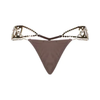 GCDS Bikinis Women's Brown