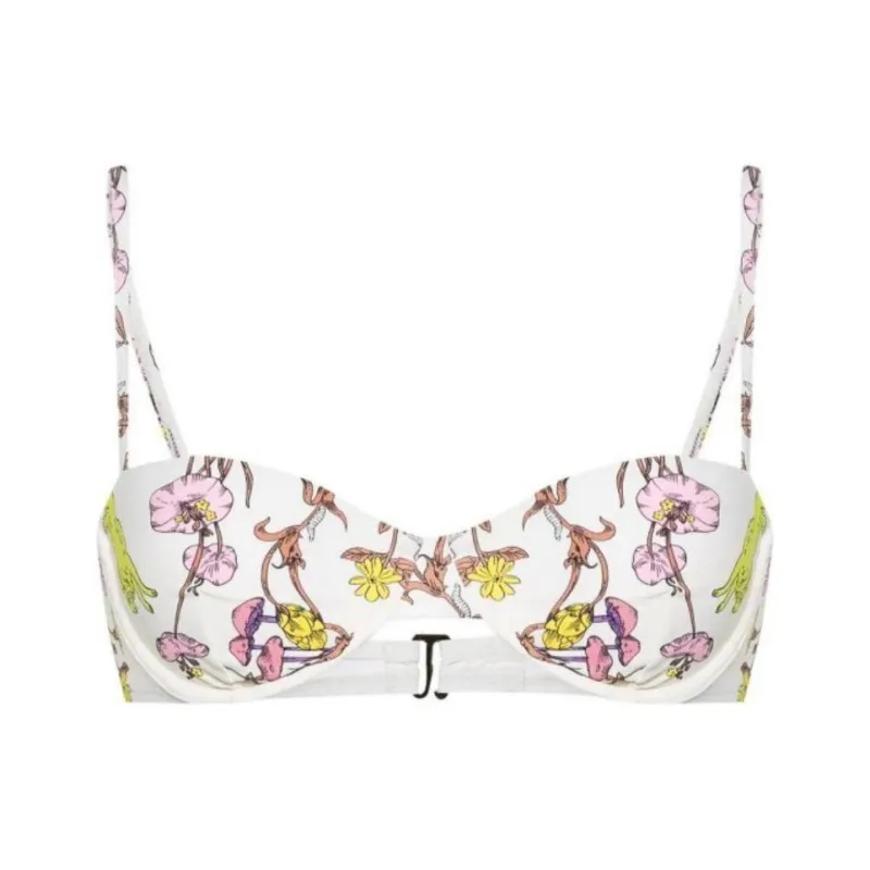 TORY BURCH Graphic print Bikini Top-0