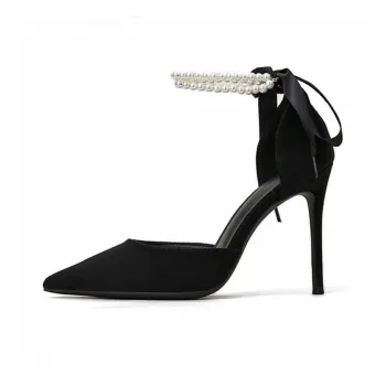 KATHRYN WILSON Slim Heel High Heels Women's Black