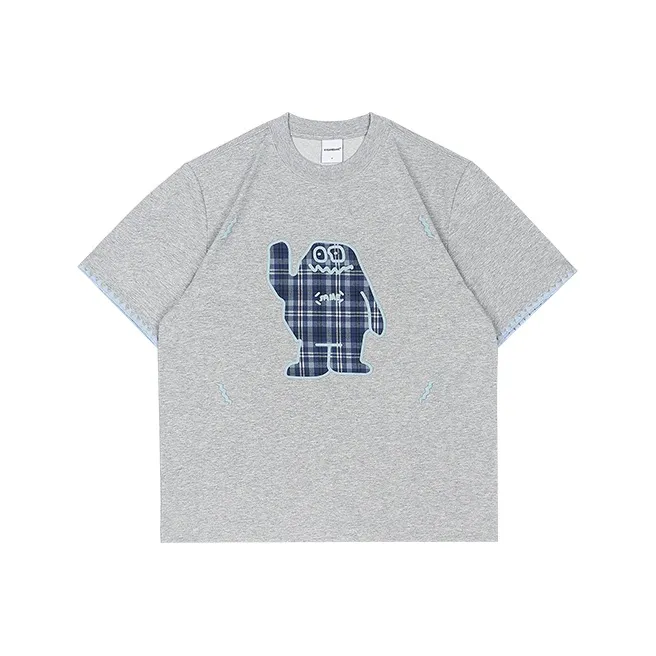 MYSAMESAME T Shirts Unisex Heather Gray-5