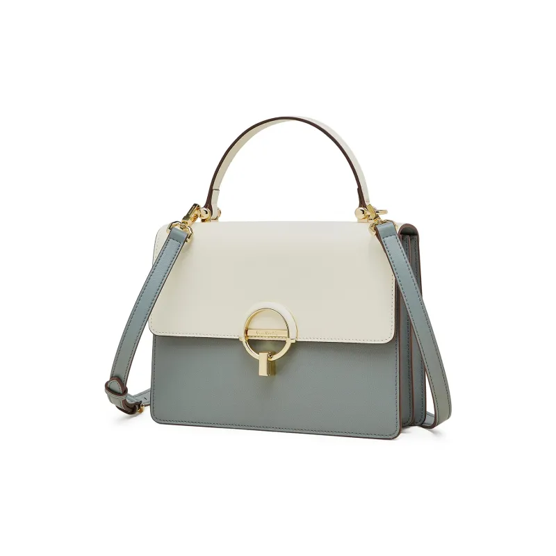 PIERRE CARDIN Genuine Cow Leather Shoulder Bag, Crossbody Bag, Handbag Regular Women's Beige-12