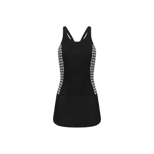 DECATHLON One piece Swimsuit Women's Black/Black