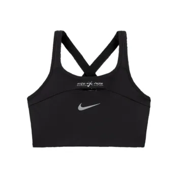 Nike X Megan Thee Stallion Women's Medium Support Non Padded Sports Bra Black