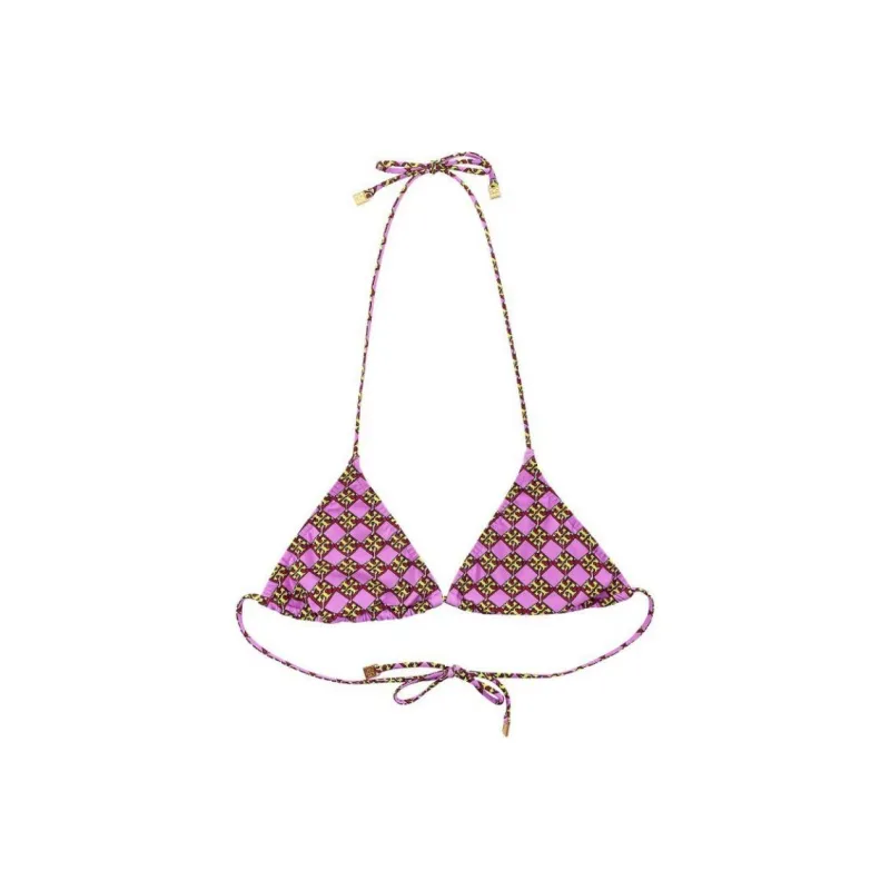 TORY BURCH FW22 Bikini Top Women's Pink-0