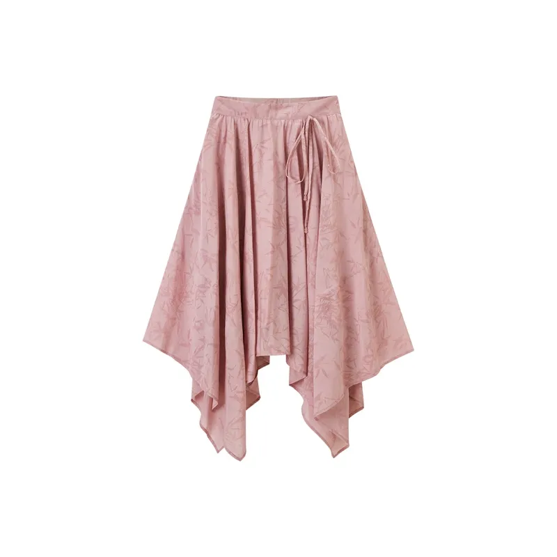 PEACEBIRD Casual Long Skirts Women's-0